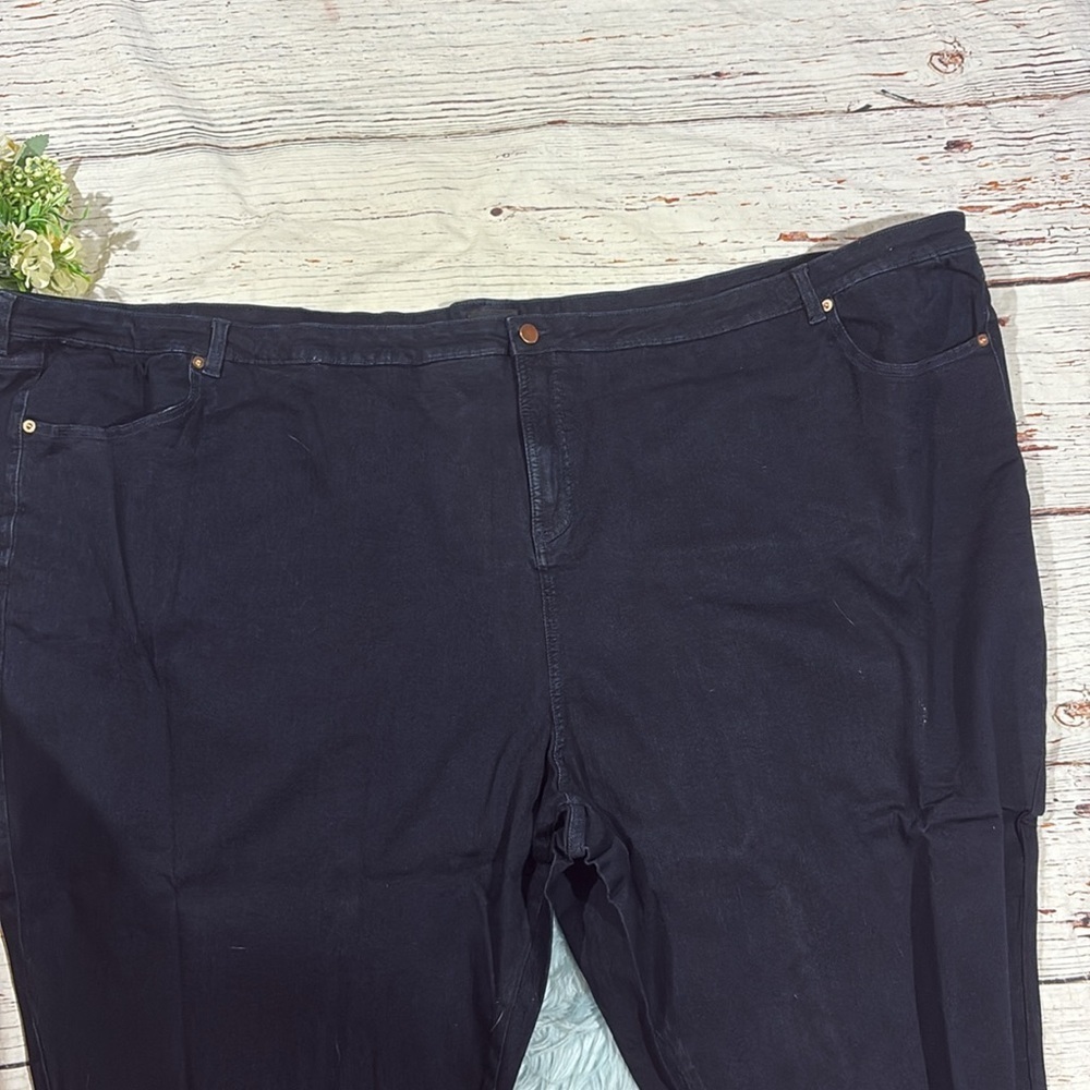 NWOT Universal Standard Petite High Rise Skinny Seine Dark Indigo sz 40 - Picture 6 of 8